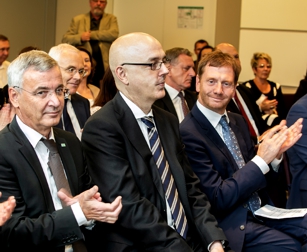 Landrat Keil, Trebing-Lecost, Ministerpräsident Kretschmer