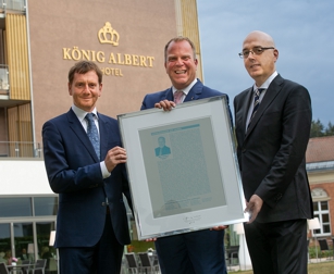 MP Michael Kretschmer, Marc Cantauw, Olaf Trebing-Lecost