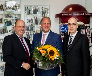 Generalmusikdirektor Florian Merz, Marc Cantauw, Olaf Trebing-Lecost